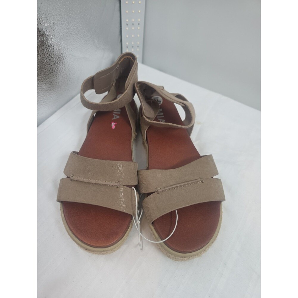 Mia Boho Platform Strappy Sandles Size 6.5